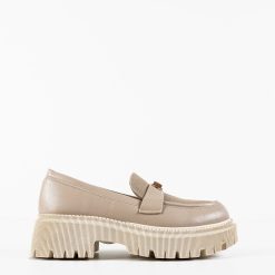 Pantofi Casual Salma Khaki 3
