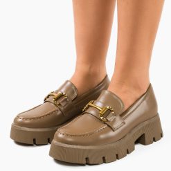 Pantofi Casual Spencer Khaki 3