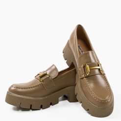 Pantofi Casual Spencer Khaki 5