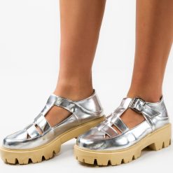 Pantofi Casual Teoritzi Argintii 2