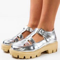 Pantofi Casual Teoritzi Argintii 3