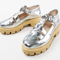 Pantofi Casual Teoritzi Argintii 5