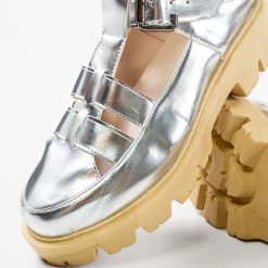 Pantofi Casual Teoritzi Argintii 7
