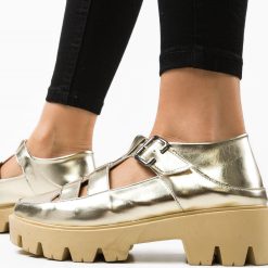 Pantofi Casual Teoritzi Aurii 2