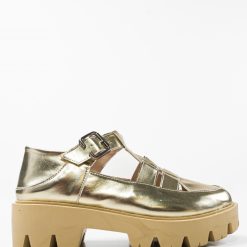 Pantofi Casual Teoritzi Aurii 4