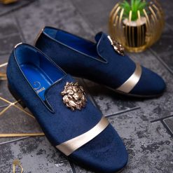 piele naturala si catifea  - P1484-Pantofi