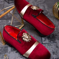 piele naturala si catifea  - P1485-Pantofi