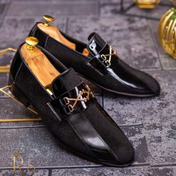 negri cu catifea  - P1351-Pantofi