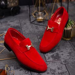 piele intoarsa - P1354-Pantofi