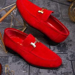 Pantofi Loafers de barbati din piele naturala