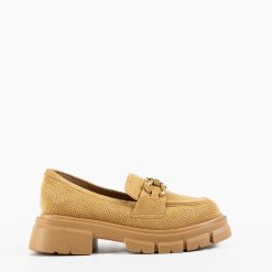 Pantofi casual Dafa Bej 4