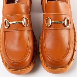 Pantofi casual Kylie Camel 6