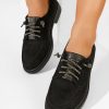 Pantofi casual dama Alzena negri-Pantofi dama casual-Noutăți