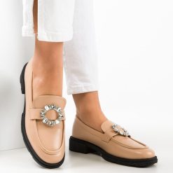 Pantofi casual dama Iezabel Bej-Casual-Casual