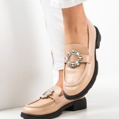 Pantofi casual dama Iezabel Bej 3