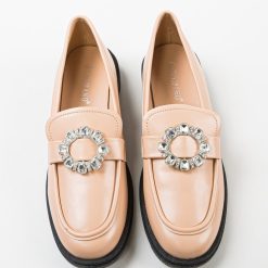 Pantofi casual dama Iezabel Bej 5