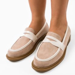 Pantofi casual dama Kertt Bej 2