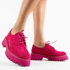 Pantofi casual dama Maisie Fuchsia 2
