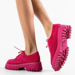 Pantofi casual dama Maisie Fuchsia 3