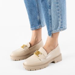 Pantofi casual dama Murray Bej 4