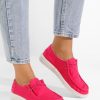 Pantofi casual dama Velonia fucsia-Pantofi dama casual-Espadrile Dama