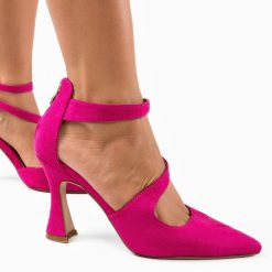 Pantofi dama Abdur Fuchsia 4