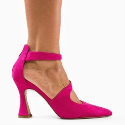 Pantofi dama Abdur Fuchsia 5