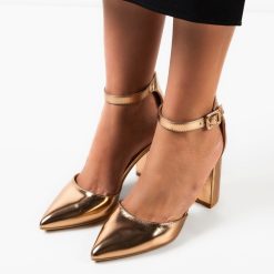 Pantofi dama Alejandro Bronze 2
