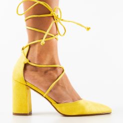 Pantofi dama Arroyo Galbeni 4