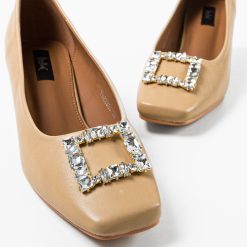 Pantofi dama Blevins Bej 5