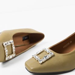 Pantofi dama Blevins Khaki 5