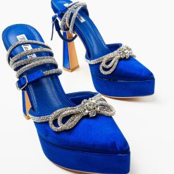 Pantofi dama Camacho Albastri 4