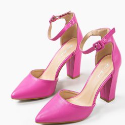 Pantofi dama Carina Roz 4
