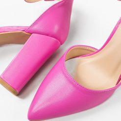 Pantofi dama Carina Roz 5