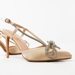 Pantofi dama Duygu Bej 6