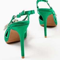 Pantofi dama Duygu Verzi 6