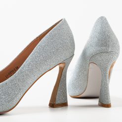 Pantofi dama Elaine Argintii 5