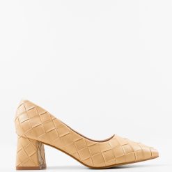 Pantofi dama Farrell Bej 4