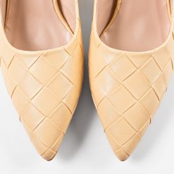 Pantofi dama Farrell Bej 6