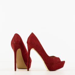 Pantofi dama Ferguson Rosii 2 5