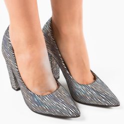 Pantofi dama Huber Argintii 3