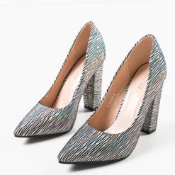 Pantofi dama Huber Argintii 5