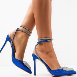 Pantofi dama Jeuness Albastri 2