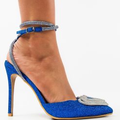 Pantofi dama Jeuness Albastri 3