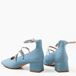 Pantofi dama Jona Albastri 5