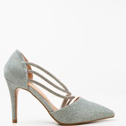 Pantofi dama Lazaros Argintii 2