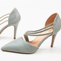 Pantofi dama Lazaros Argintii 4