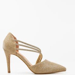 Pantofi dama Lazaros Aurii 2 4