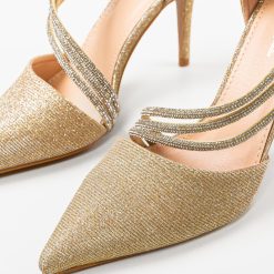 Pantofi dama Lazaros Aurii 2 7