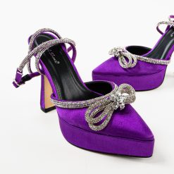 Pantofi dama Mariette Mov 2